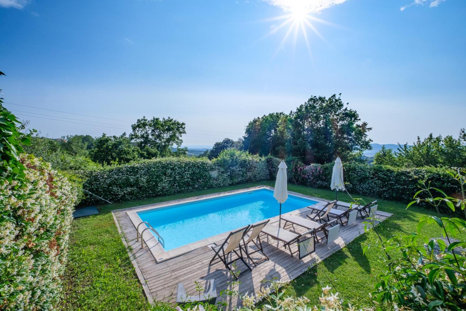 Villa Di Campagna 10 Posti Con Piscina Privata Castellina Marittima Kültér fotó