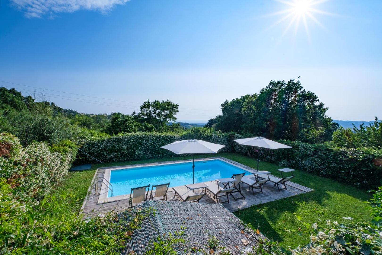Villa Di Campagna 10 Posti Con Piscina Privata Castellina Marittima Kültér fotó
